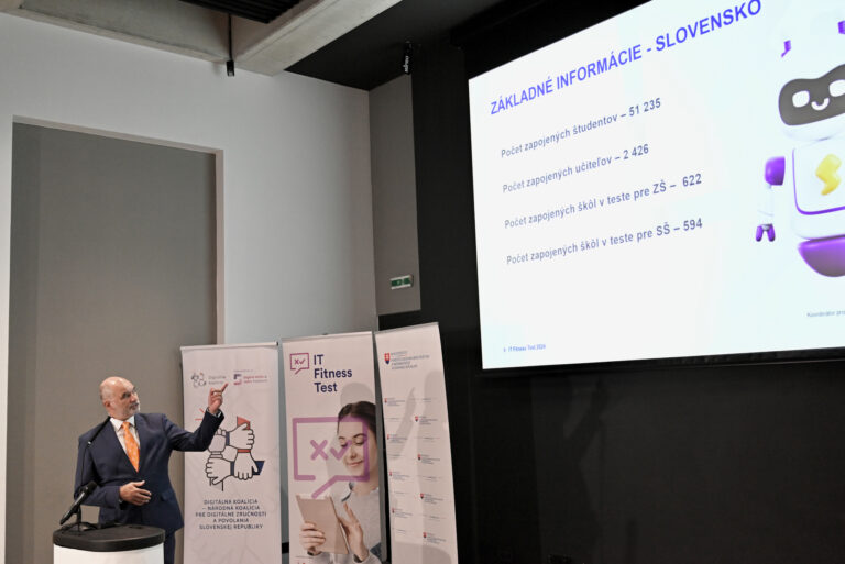 tlacova konferencia k ukonceniu 13. rocnika IT Fitness Testu
