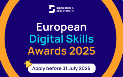 „Žiar jasne, buď digitálny, choď ďalej“: spustenie vydania 2025 európskych ocenení digitálnych zručností
