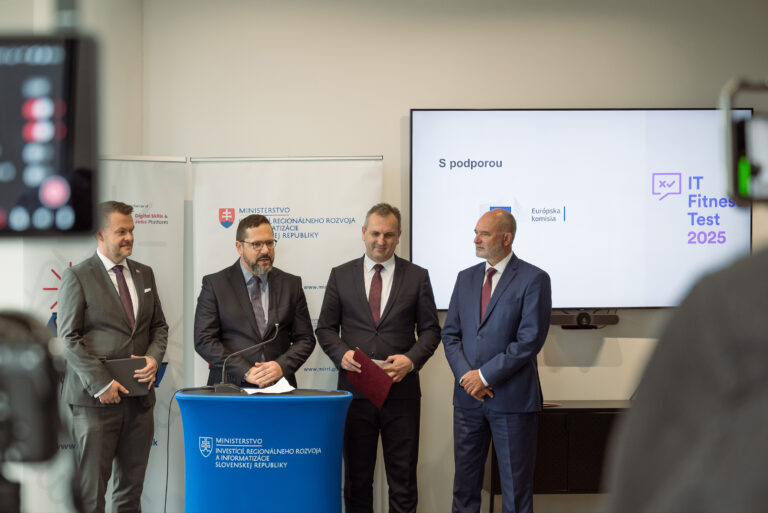 Tlačová konferencia: Výsledky IT Fitness test 2025