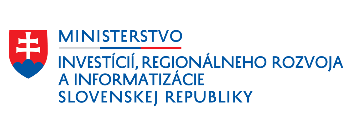 Ministerstvo investícií, regionálneho rozvoja a informatizácie SR.