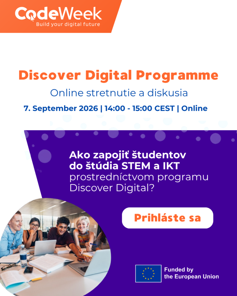 webinár Discover Digital Programme