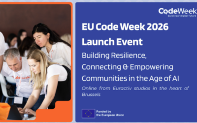 EU Code Week Launch Event 2026: Pozrite si záznam z oficiálneho otvorenia!