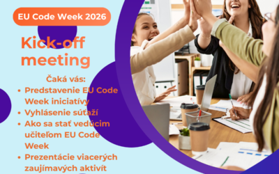 Pripojte sa na Kick-Off meeting EU Code Week SK&CZ